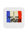 Pray For Paris Watercolor Coaster-Coasters-TooLoud-1-Davson Sales