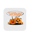 Carve your pumpkin Coaster-Coasters-TooLoud-White-Davson Sales