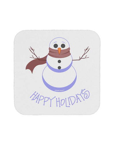 Snowman - Happy Holidays Coaster-Coasters-TooLoud-White-Davson Sales