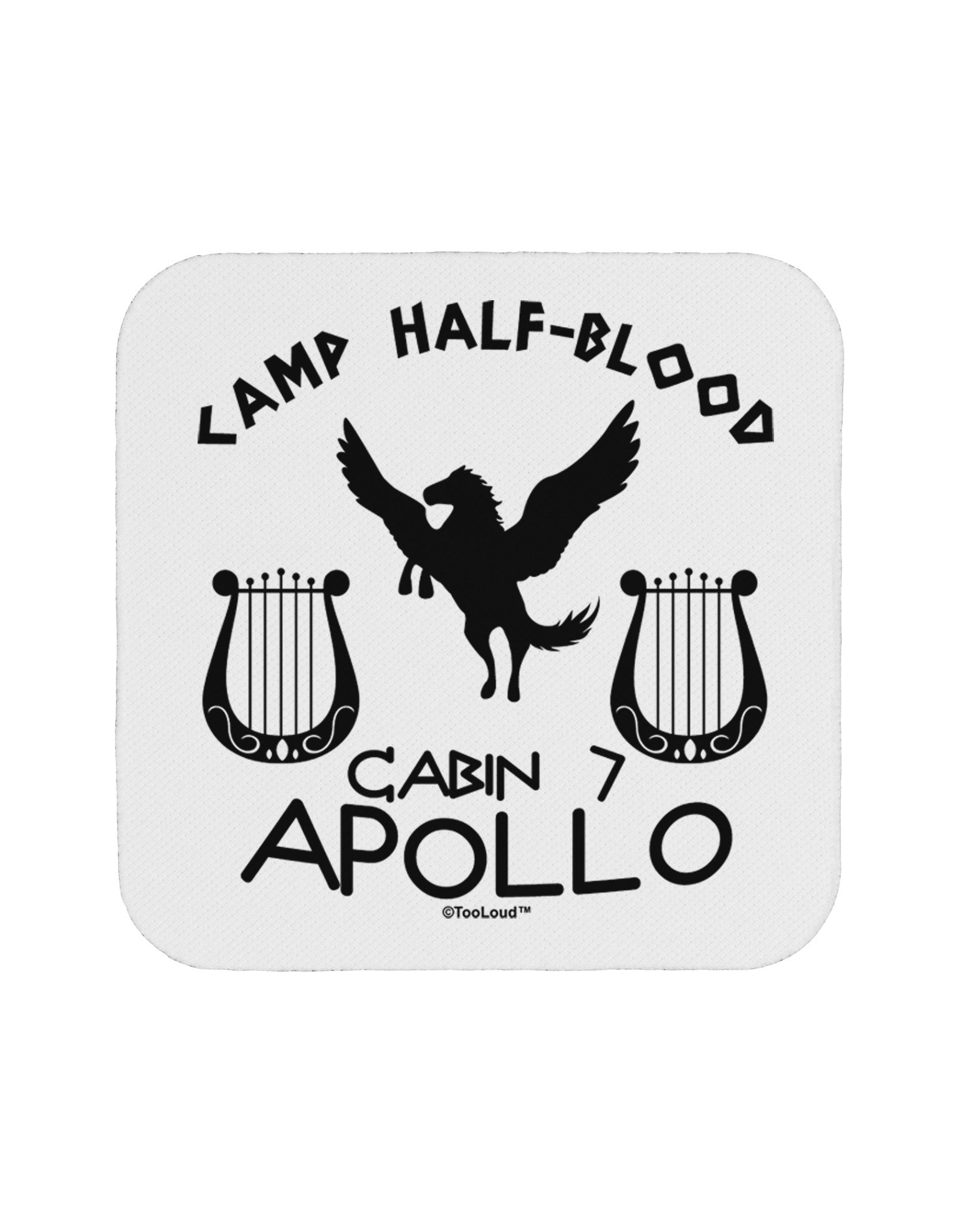 Cabin 7 Apollo Camp Half Blood Coaster-Coasters-TooLoud-White-Davson Sales