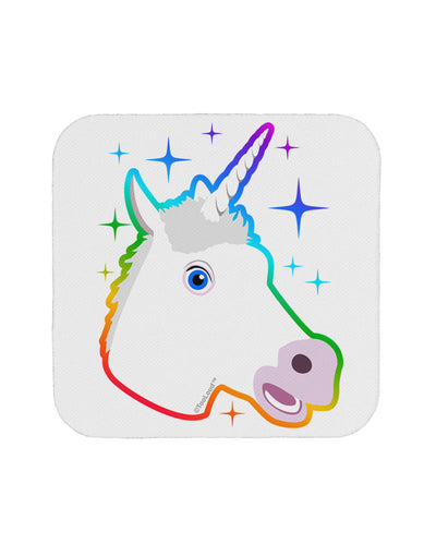 Magical Rainbow Sparkle Unicorn Coaster-Coasters-TooLoud-White-Davson Sales