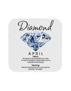 Birthstone Diamond Coaster by TooLoud-Coasters-TooLoud-1-Davson Sales