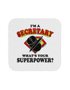 Secretary - Superpower Coaster-Coasters-TooLoud-1-Davson Sales