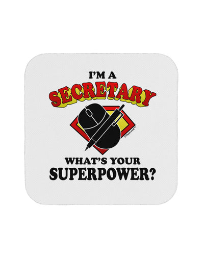 Secretary - Superpower Coaster-Coasters-TooLoud-1-Davson Sales