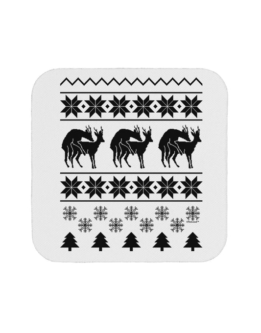 Humping Gay Reindeer Coaster-Coasters-TooLoud-1-Davson Sales