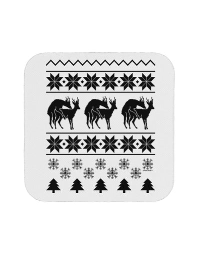 Humping Gay Reindeer Coaster-Coasters-TooLoud-1-Davson Sales