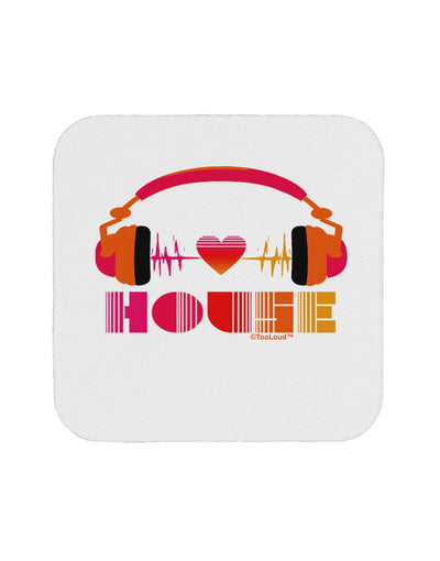 Heart House Coaster-Coasters-TooLoud-White-Davson Sales