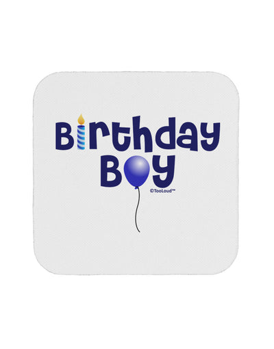 Birthday Boy - Candle and Balloon Coaster by TooLoud-Coasters-TooLoud-White-Davson Sales