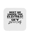 Electric Sky BnW Coaster-Coasters-TooLoud-White-Davson Sales