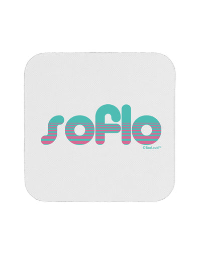 SoFlo - South Beach Style Design Coaster by TooLoud-Coasters-TooLoud-White-Davson Sales