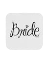 Bride Design - Diamond Coaster-Coasters-TooLoud-White-Davson Sales