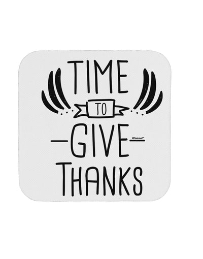 TooLoud Time to Give Thanks Coaster-Coasters-TooLoud-1 Piece-Davson Sales
