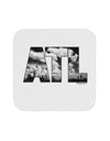 ATL Atlanta Text Coaster by TooLoud-Coasters-TooLoud-White-Davson Sales