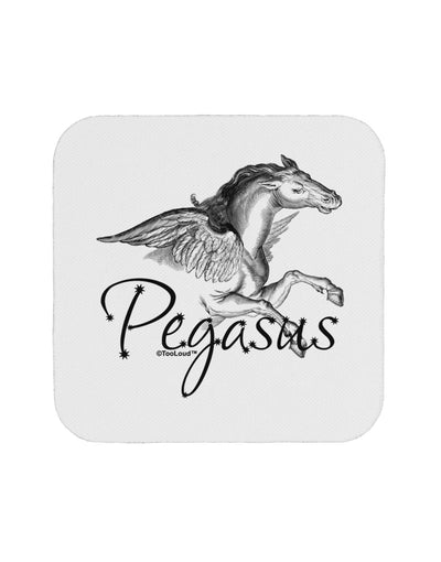 Pegasus Illustration Coaster-Coasters-TooLoud-White-Davson Sales