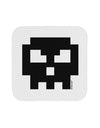 Retro 8-Bit Skull Coaster-Coasters-TooLoud-White-Davson Sales