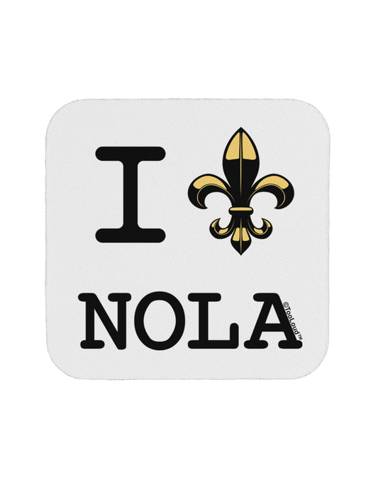 I Love NOLA Fleur de Lis Coaster-Coasters-TooLoud-1-Davson Sales