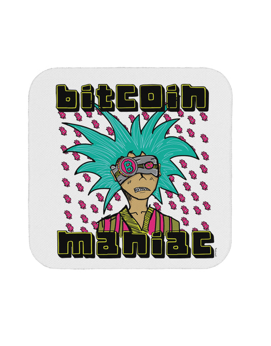 TooLoud Bitcoin Maniac Crypto Coaster-Coasters-TooLoud-1 Piece-Davson Sales