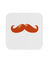 Big Redhead Mustache Coaster-Coasters-TooLoud-White-Davson Sales