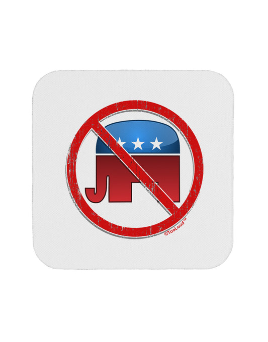 Distressed No Republicans Sign Coaster-Coasters-TooLoud-1-Davson Sales