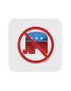 Distressed No Republicans Sign Coaster-Coasters-TooLoud-1-Davson Sales