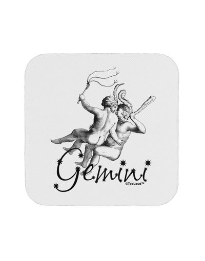 Gemini Illustration Coaster-Coasters-TooLoud-White-Davson Sales