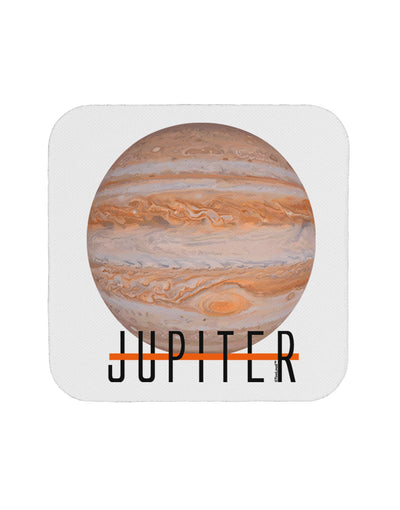 Planet Jupiter Earth Text Coaster by TooLoud-Coasters-TooLoud-1-Davson Sales