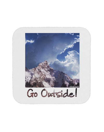 Go Outside Mountain Coaster by TooLoud-Coasters-TooLoud-White-Davson Sales