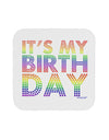 It's My Birthday - Candy Colored Dots Coaster by TooLoud-Coasters-TooLoud-White-Davson Sales