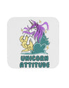 TooLoud Unicorn Attitude Coaster-Coasters-TooLoud-1 Piece-Davson Sales