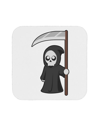 Cute Grim Reaper - Halloween Coaster-Coasters-TooLoud-White-Davson Sales