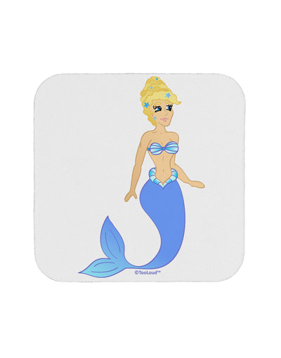 Mermaid Design - Blue Coaster-Coasters-TooLoud-White-Davson Sales