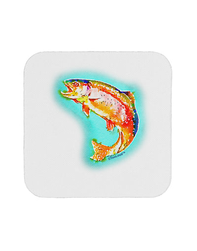 Rainbow Trout WaterColor Coaster-Coasters-TooLoud-1-Davson Sales