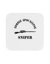 Zombie Apocalypse Group Role Sniper Coaster-Coasters-TooLoud-White-Davson Sales