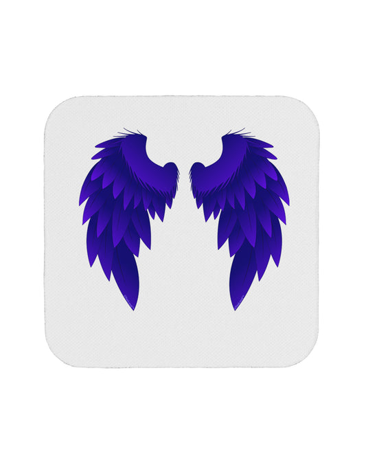 Epic Dark Angel Wings Design Coaster by TooLoud-Coasters-TooLoud-White-Davson Sales