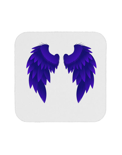 Epic Dark Angel Wings Design Coaster by TooLoud-Coasters-TooLoud-White-Davson Sales