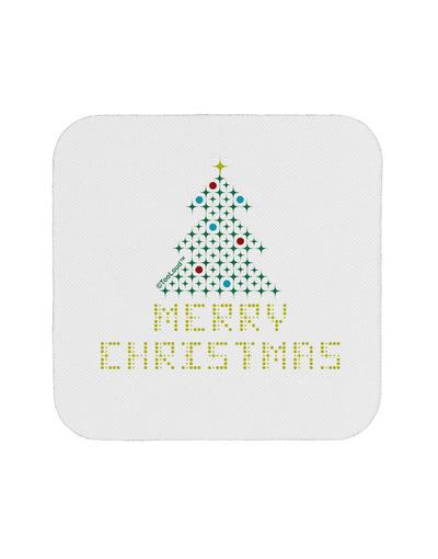 Merry Christmas Sparkles Coaster-Coasters-TooLoud-1-Davson Sales