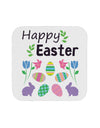 Happy Easter Design Coaster-Coasters-TooLoud-White-Davson Sales