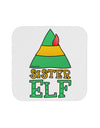 Matching Christmas Design - Elf Family - Sister Elf Coaster by TooLoud-Coasters-TooLoud-White-Davson Sales