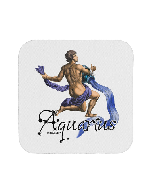 Aquarius Color Illustration Coaster-Coasters-TooLoud-White-Davson Sales