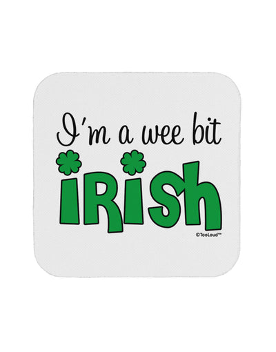 I'm A Wee Bit Irish Coaster by TooLoud-Coasters-TooLoud-White-Davson Sales