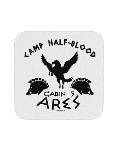 Camp Half Blood Cabin 5 Ares Coaster by TooLoud-Coasters-TooLoud-White-Davson Sales