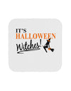 It's Halloween Witches Coaster-Coasters-TooLoud-White-Davson Sales