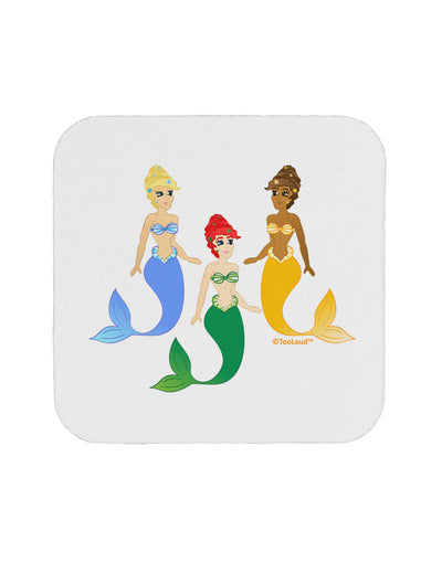 Three Mermaids Coaster-Coasters-TooLoud-White-Davson Sales