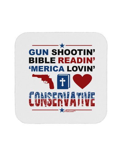 Gun Shootin' Conservative Coaster-Coasters-TooLoud-1-Davson Sales