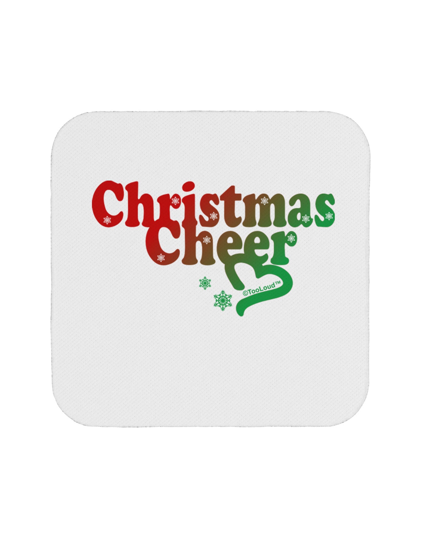 Christmas Cheer Color Coaster-Coasters-TooLoud-1-Davson Sales