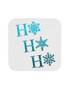 Ho Ho Ho Snowflakes Coaster-Coasters-TooLoud-1-Davson Sales