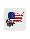 American Roots Design - American Flag Coaster by TooLoud-Coasters-TooLoud-White-Davson Sales
