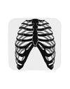 Human Skeleton Bones Ribcage Inverted Coaster-Coasters-TooLoud-White-Davson Sales