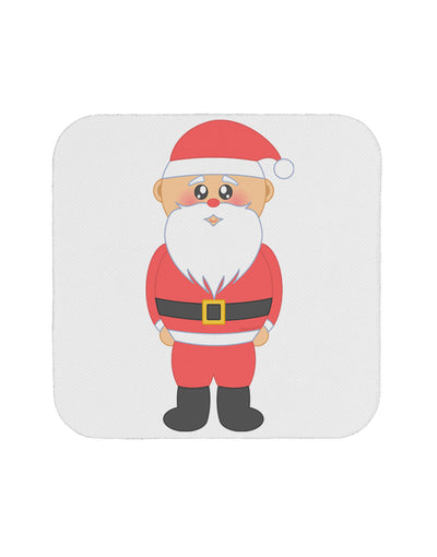 Cute Santa Claus Christmas Coaster-Coasters-TooLoud-White-Davson Sales