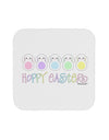 Cute Pastel Bunnies - Hoppy Easter Coaster by TooLoud-Coasters-TooLoud-White-Davson Sales